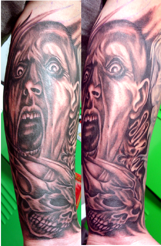 Julio Rodriguez - horror sleeve update